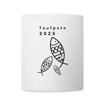 Godfather 2025 3 Pisces Crosses Minimalist - Mug - white - Front