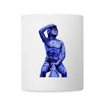 Bruckmandl Regensburg. Das Regensburger Bruckmandl - Tasse - Weiß - Vorne