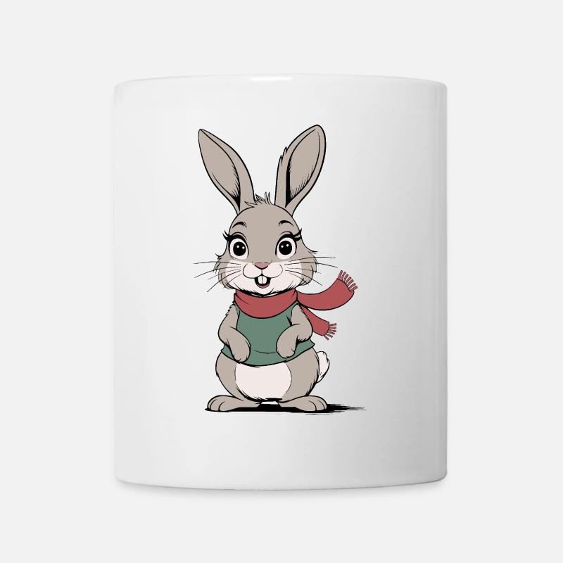 Lapin mignon - Mug blanc - blanc