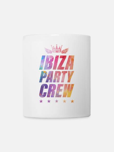 Ibiza Party Crew - Tasse - Weiß