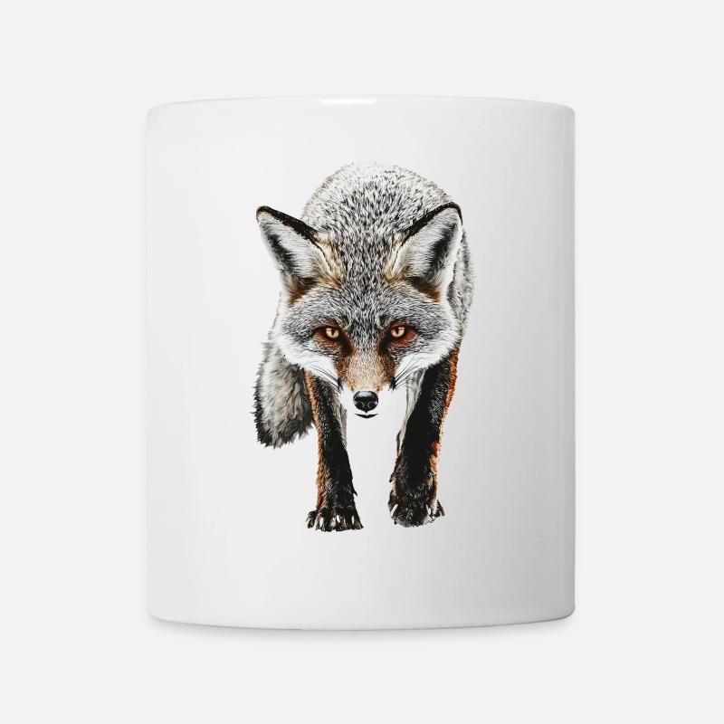 Fuchs - Tasse - Weiß