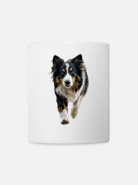 Collie - Tasse - Weiß