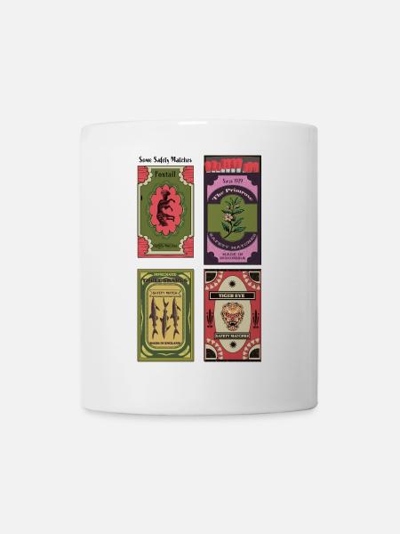 Streicholzschachteln_Collection Print - Tasse - Weiß