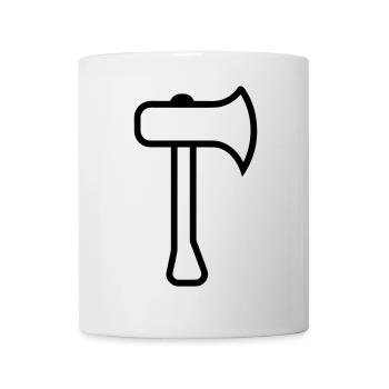 axe - Mug - white - Front