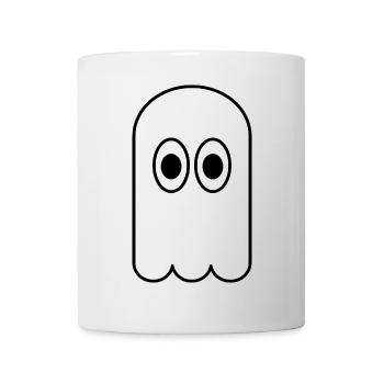 Ghost Design – Cute and Spooky Aesthetic - Mug - white - Front