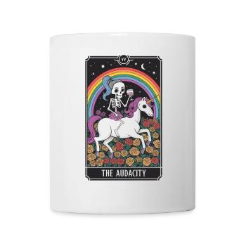 Tarotkarte - Tasse - Weiß - Vorne