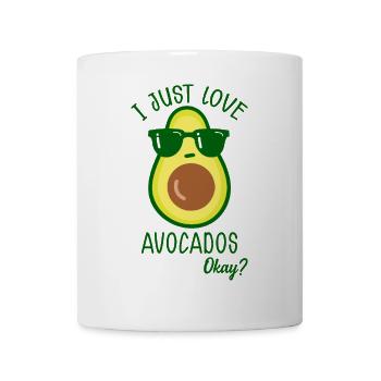 Avocado – I Just Love Avocados Okay? - Mug - white - Front