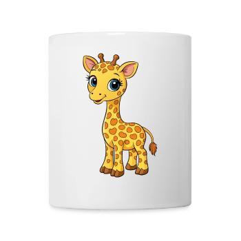 Baby-Giraffen - Tasse - Weiß - Vorne