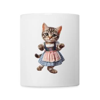 Traditional Cat - Mug - white - Front