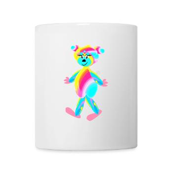 Regenbogenpaul - Tierchen - Kinder - Tasse - Weiß - Vorne