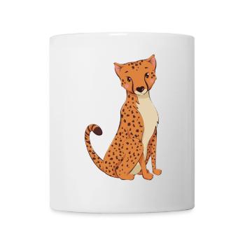 Gepard - Tasse - Weiß - Vorne