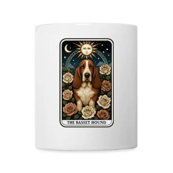 Basset - Tasse - Weiß - Vorne