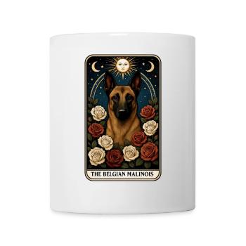 Belgischer Malinois - Tasse - Weiß - Vorne