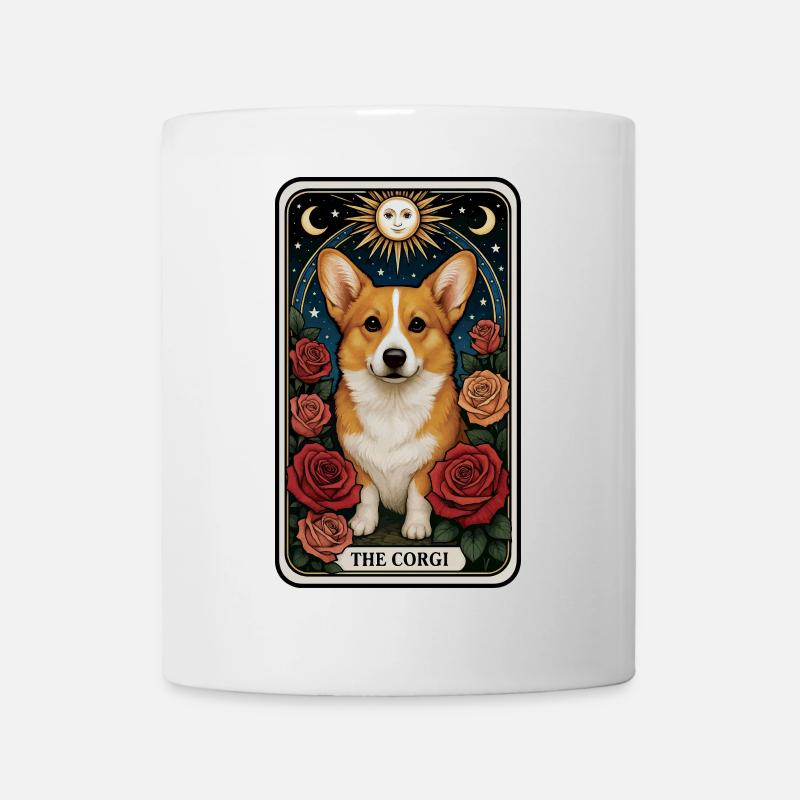 Corgi - Tasse - Weiß