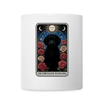 Portugiesischer Wasserhund - Tasse - Weiß - Vorne