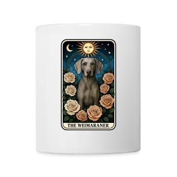 Weimaraner - Tasse - Weiß - Vorne