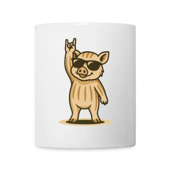 Wild Boar Rocker - Tasse - Weiß - Vorne