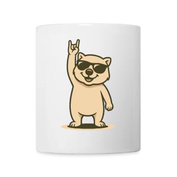 Rockin' Wombat - Mug - white - Front