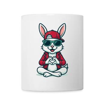 Chill Heart Bunny - Mug - white - Front