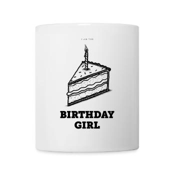 Birthday cake for the birthday boy or girl - Mug - white - Front