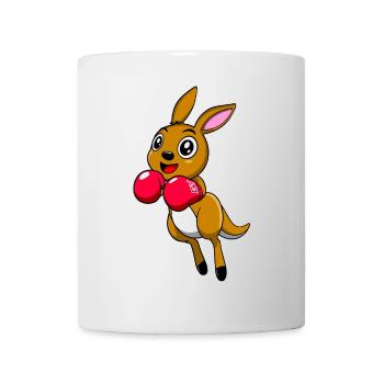 Känguru - Tasse - Weiß - Vorne