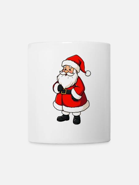Weihnachtsmann - Tasse - Weiß