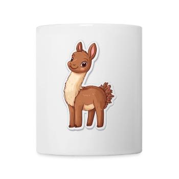 Llama Alpaca Llama Animal Gift - Mug - white - Front