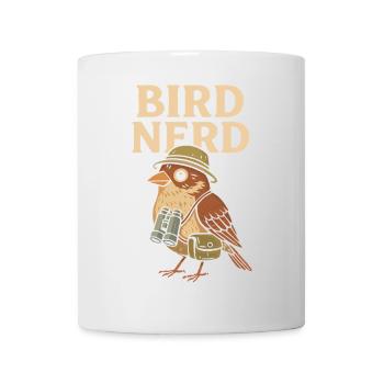 Vogel-Nerd - Tasse - Weiß - Vorne