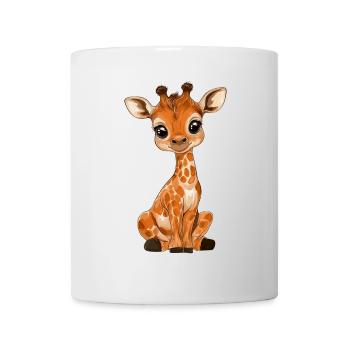 Giraffe - Tasse - Weiß - Vorne