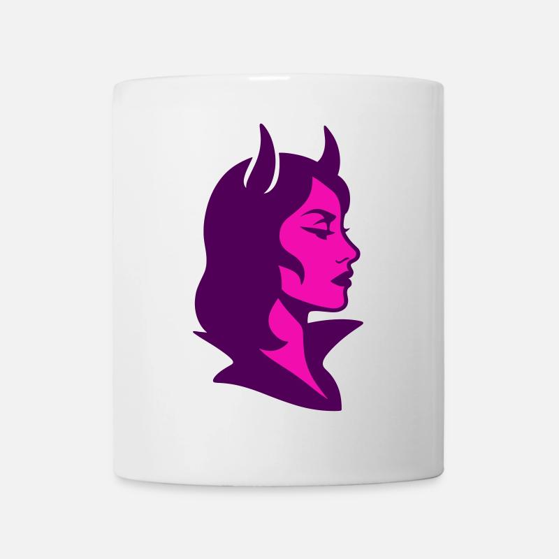 Diablesse - Mug blanc - blanc