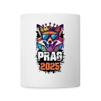 Prag 2025 Urlaub Fuchs - Tasse - Weiß - Vorne