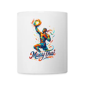 Muay Thai Boxing Kickboxing Boxer Gift - Mug - white - Front