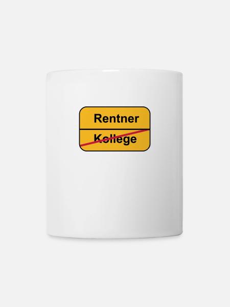 Pensionierung - Tasse - Weiß