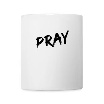 PRAY - Jesus Christus - Tasse - Weiß - Vorne