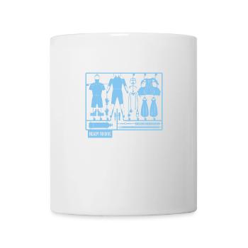 J'peux pas, j'ai plongée sous marine. - Mug blanc - blanc - Devant