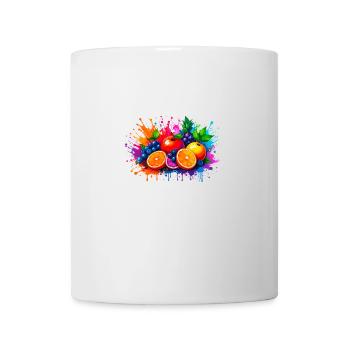 Fruit, illustration, graffiti ,Fruits - Mug - white - Front