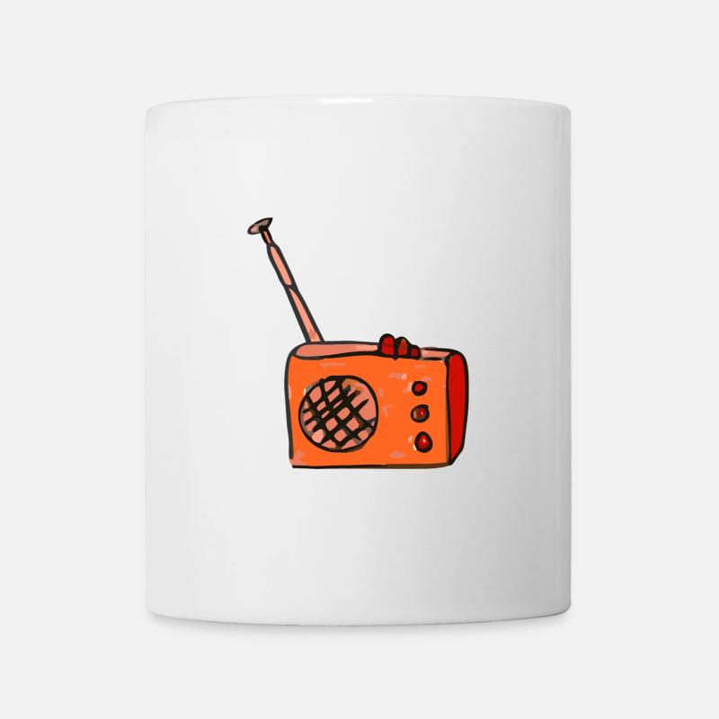 radio - Mug - white