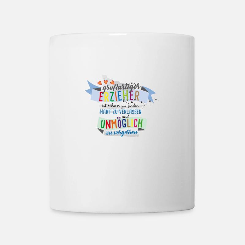 Großartiger Erzieher - Tasse - Weiß