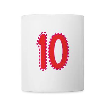 ALLES GUTE ZUM GEBURTSTAG. ALLES GUTE ZUM GEBURTSTAG. JAHRESTAG. - Tasse - Weiß - Vorne