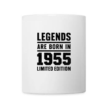 Legends Are Born In 1955 Édition limitée - Mug blanc - blanc - Devant