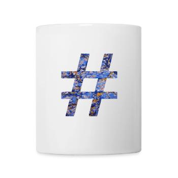 Hashtag Symbol E 112 - Mug - white - Front