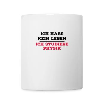 Physik - Tasse - Weiß - Vorne