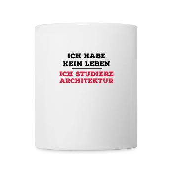 Architektur - Tasse - Weiß - Vorne