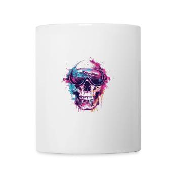 Ski Skull Masque de ski Skull - Mug blanc - blanc - Devant