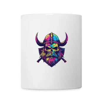 Viking Skull - Mug - white - Front