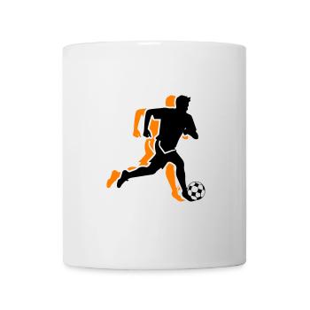 Fussballer Symbol Fussball Spieler Mann - Tasse - Weiß - Vorne