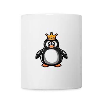 Penguin Comic Crown - Mug - white - Front