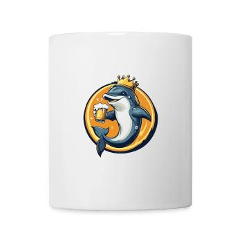 Dolphin Beer Comic - Mug - white - Front