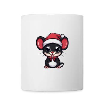 Souris Noël Noël - Mug blanc - blanc - Devant