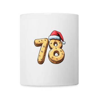 78 Number Christmas - Mug - white - Front